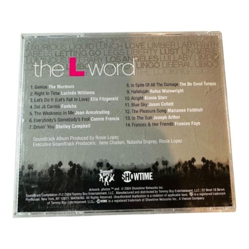 The L Word Soundtrack CD Showtime Series Music Compilation - Image 2