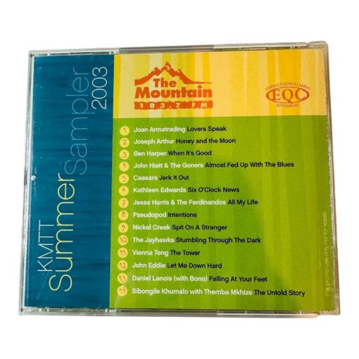 KMTT Summer Sampler 2003 Music CD Album Various Artists Compilation - Image 2