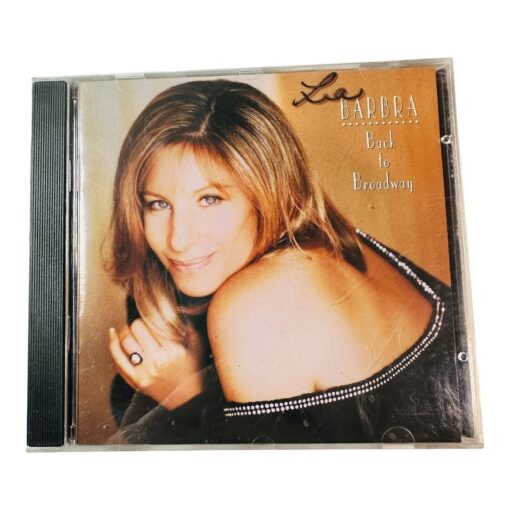 Barbra Streisand Back To Broadway CD Album Columbia Records