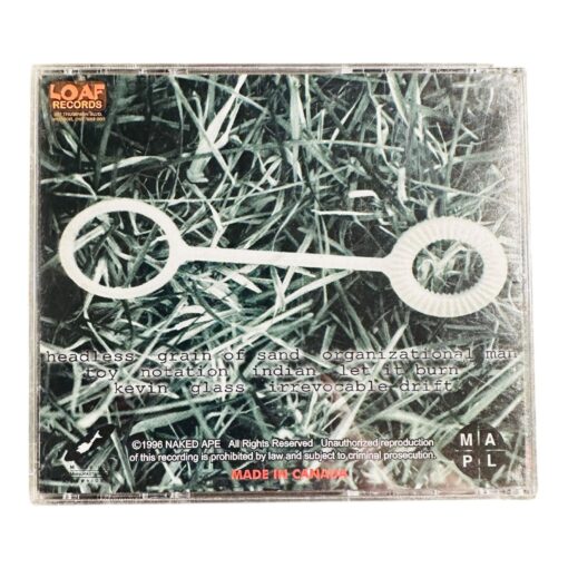 Naked Ape Self-Titled Album CD 1996 Loaf Records Made In Canada - Image 2