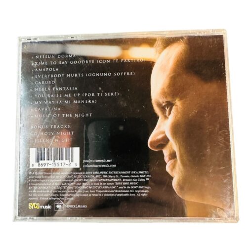 Paul Potts One Chance CD Album Classical Crossover Nessun Dorma and Caruso - Image 2