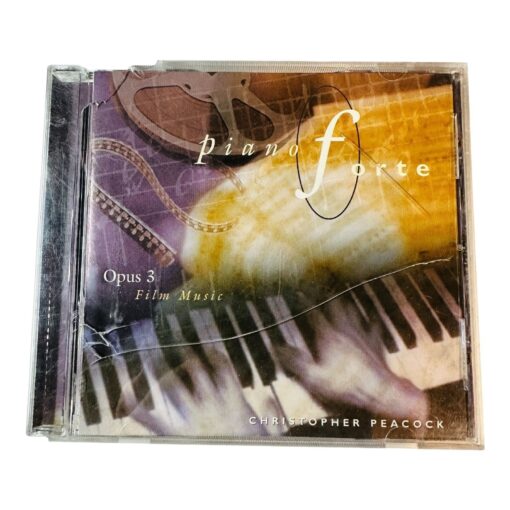 Christopher Peacock Piano Forte Opus 3 Film Music CD
