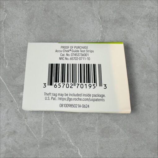 Accu-Chek Guide Test Strips 50 Count Sealed 2026 Exp Roche Diabetic Supply - Image 3