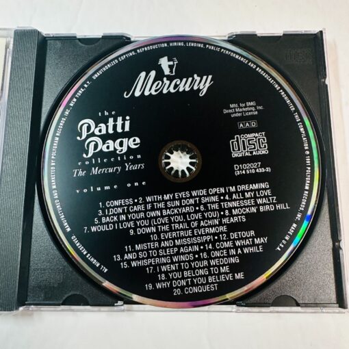 The Patti Page Collection: The Mercury Years Volume 1 CD - Image 3