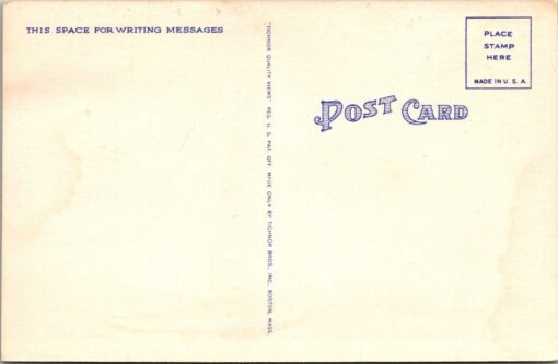 Vintage Tichnor Sailing Postcard ''Greetings From Fenwick Island Delaware'' - Image 2