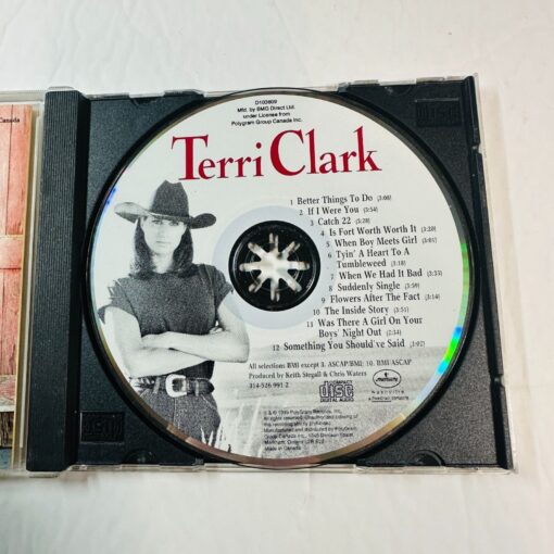 Terri Clark Self-Titled Debut Album CD 1995 Keith Stegall BMG Direct C Waters - Image 3