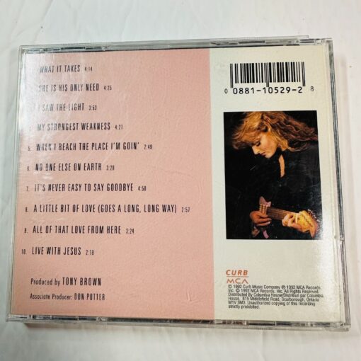 Wynonna Self-Titled CD Album 1992 MCA Records Country I Saw The Light - Image 2
