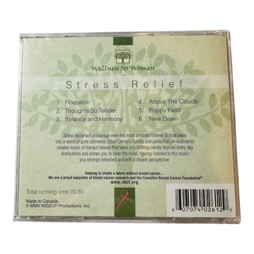 Wellness For Women Stress Relief Relaxation CD - Image 2