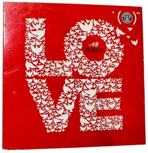 Starbucks Exclusive Red CD Playing For Change U2 Dave Matthews Band John Legend