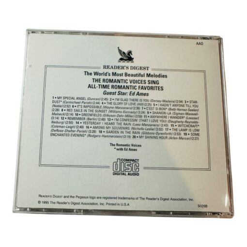 The Romantic Voices Sing All-Time Romantic Favorites CD Readers Digest 1995 - Image 2