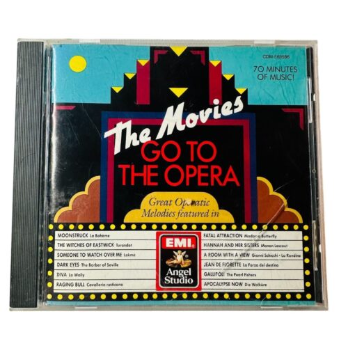 The Movies Go To The Opera EMI Angel Studio CD 70 Minutes Of Music