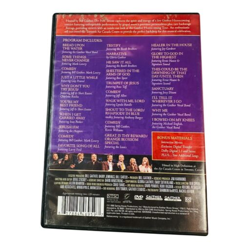 Gaither Homecoming Tour Live From Toronto DVD 2005 - Image 2