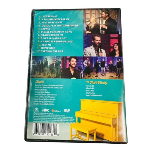 The Crabb Family ''I See Revival'' DVD NEW Jason Aaron Adam Kelly Terah - Image 2