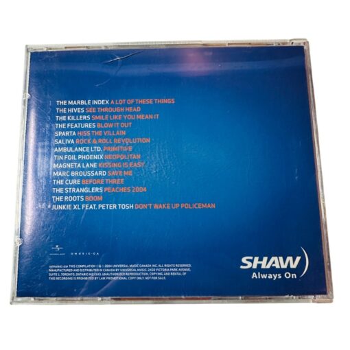 Shaw Always On CD Album Featuring Various Artists Music Compilation - Image 2