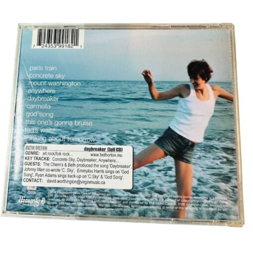 Beth Orton Daybreaker Full Album CD Jewel Case 2002 Heavenly Recordings - Image 2