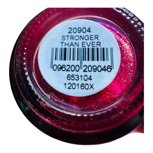 ORLY Breathable Treatment + Color Nail Polish Stronger Than Ever Red Glitter - Image 2