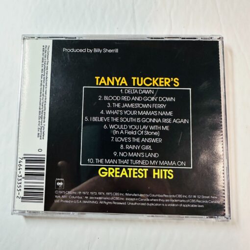 Tanya Tucker Greatest Hits CD Album - Image 2