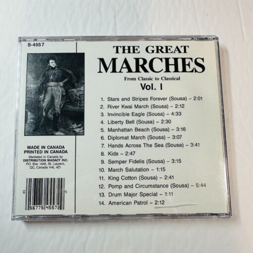 The Great Marches Vol. 1 CD From Classic To Classical - Image 2