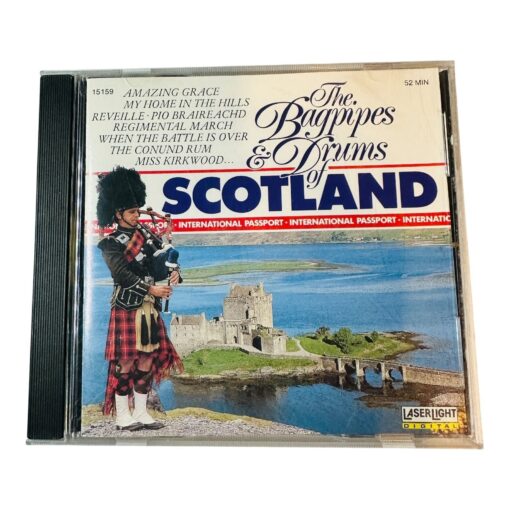 Laserlight Digital The Bagpipes & Drums OF Scotland Scottish Music CD