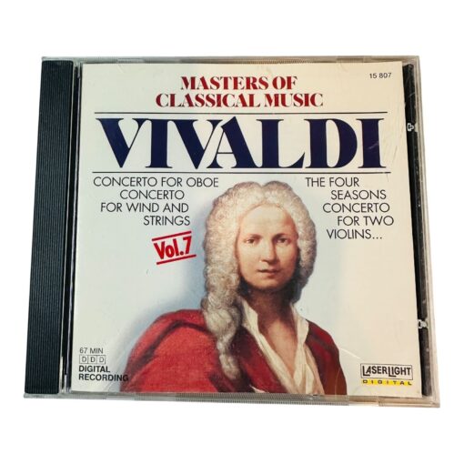 Masters Of Classical Music Vivaldi Vol. 7 Laserlight Digital CD