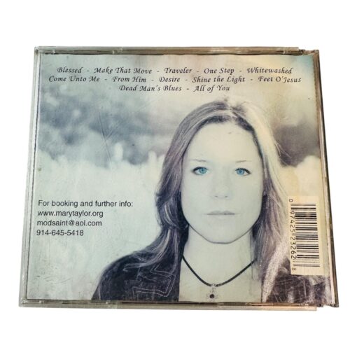 Mary Taylor CD Album Traveler Feet O Jesus Gospel Indie Tested Fast Ship - Image 2