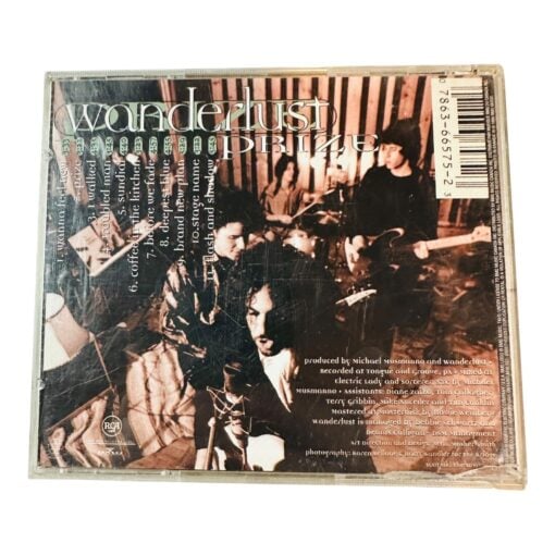 Wanderlust Prize CD Album - Self Titled - Rock Pop Music - Audio Disc - Image 2