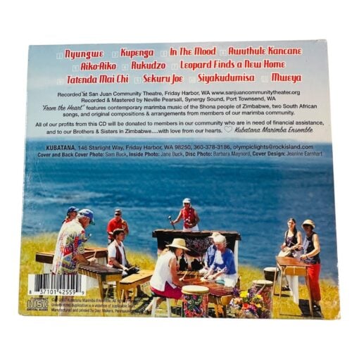 KUBATANA Marimba Ensemble From The Heart CD Music Album - Image 2