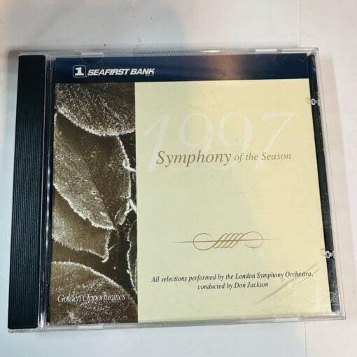 Seafirst Bank Alleluia CD 1997 Symphony Of The Season Holiday Don Jackson