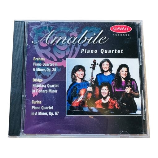 Summit Records Amabile Piano Quartet CD Audio Brahms Bridge Turina Classical