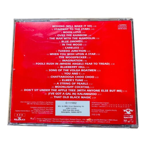 Chattanooga Choo Choo CD Chattanooga Choo Choo The 1 Hits Compilation Swing Jazz - Image 2
