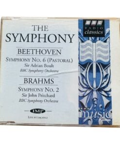 BBC Music The Symphony CD Beethoven Symphony No 6 Brahms Symphony No 2 Live