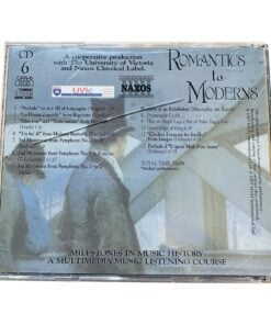 Alternative view of Romantics to Moderns CD Multimedia Music Listening Course Classical CD6