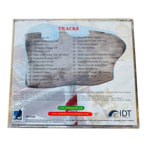 IDT Entertainment The Happy Elf Soundtrack CD Holiday Musical Family Classic - Image 2