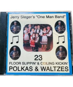 Jerry Slegers One Man Band JS16CD CD 23 Floor Polkas Waltzes Music Album Folk