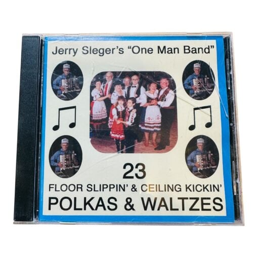 Jerry Slegers One Man Band JS16CD CD 23 Floor Polkas Waltzes Music Album Folk
