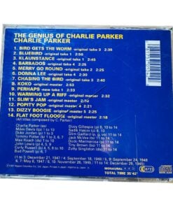 Alternative view of Savoy The Genius Of Charlie Parker CD SV0125 Japan Jazz Vintage Collectible