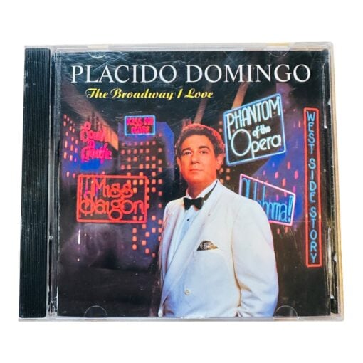 East West Records Placido Domingo The Broadway I Love CD Vocal Collection