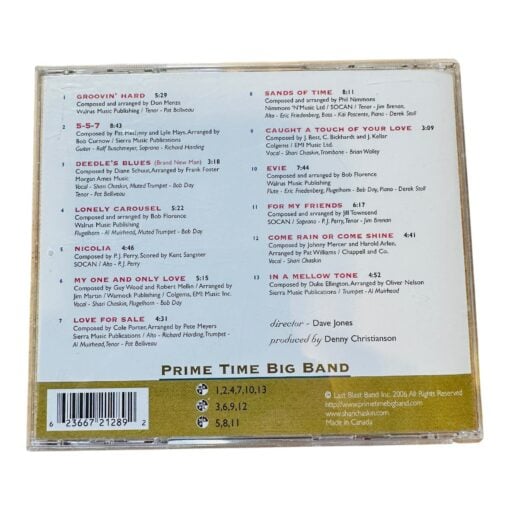 Last Blast Band Inc CD For Our Friends Big Band Jazz Audio Canada Saxophone - Image 2