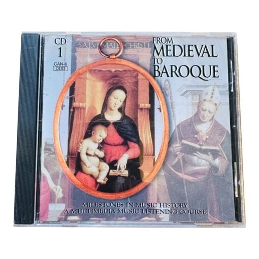 Naxos Milestones In Music History CAN6 CD 1 Multimedia Course Baroque Hong Kong