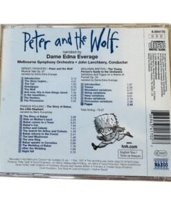 Alternative view of Peter and the Wolf Dame Edna Everage CD The Young Person's Guide Babar