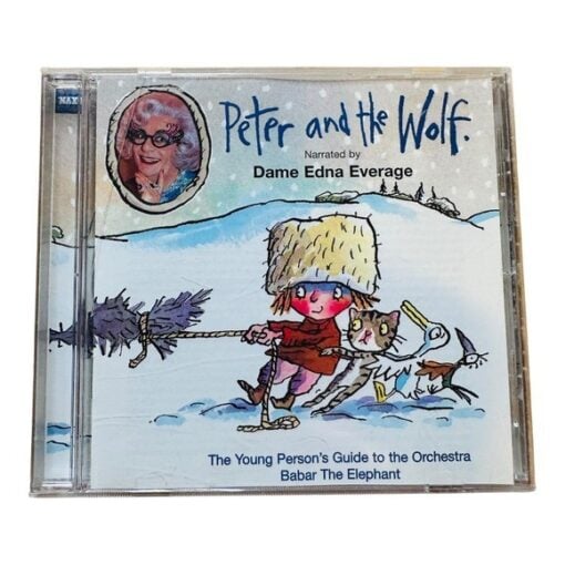 Peter and the Wolf Dame Edna Everage CD The Young Person's Guide Babar