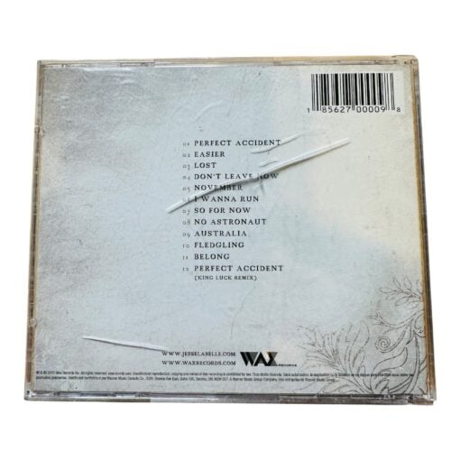 Jesse Labelle Perfect Accident CD Album Wax Records Pop Rock Music - Image 2