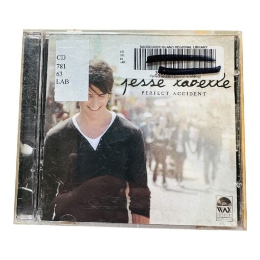 Jesse Labelle Perfect Accident CD Album Wax Records Pop Rock Music