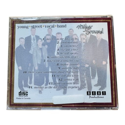 Higher Ground CD by Young Street Vocal Band Gospel Music Album - Image 2