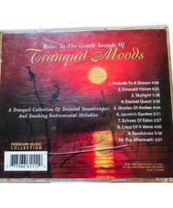 Alternative view of Relax To The Gentle Sounds Of Tranquil Moods CD Premium Music Collection