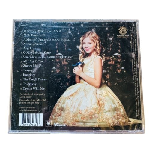 Jackie Evancho Dream With Me CD Album Classical Pop Music NEW - Image 2