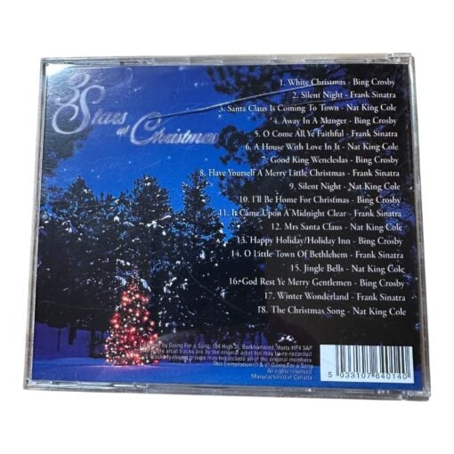 Various Artists 3 Stars at Christmas CD Classic Holiday Hits 2001 - Image 2