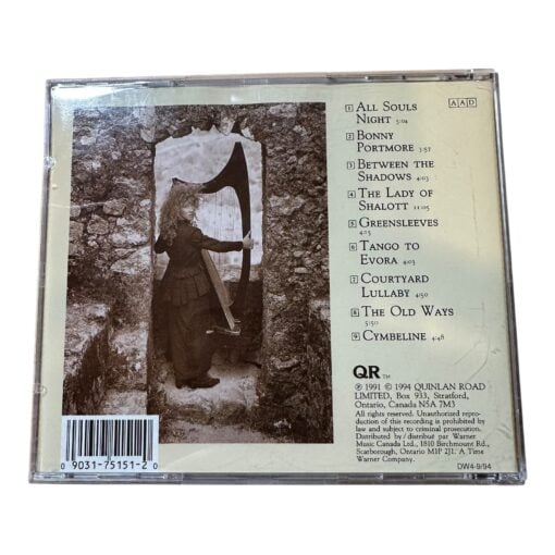 Loreena McKennitt The Visit CD 1991 Celtic Folk Quinlan Road - Image 2