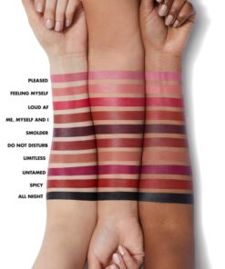 E.l.f. O Face Satin Lipstick Creamy Lipstick Infused With Jojoba Vegan Drive 51AzObaAzLL