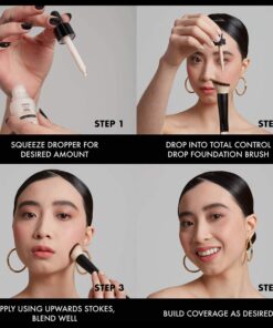 Nyx Total Control Pro Drop Foundation Buildable Coverage Deep Ebony Tcpdf25 61Knk1DHydL